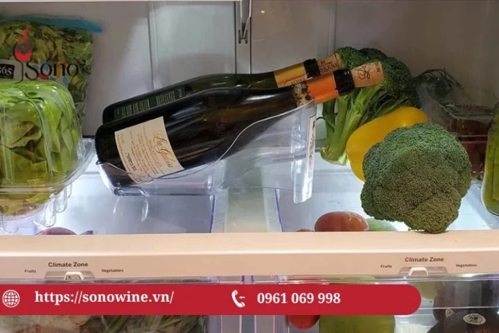 bảo quản rượu trong tủ lạnh