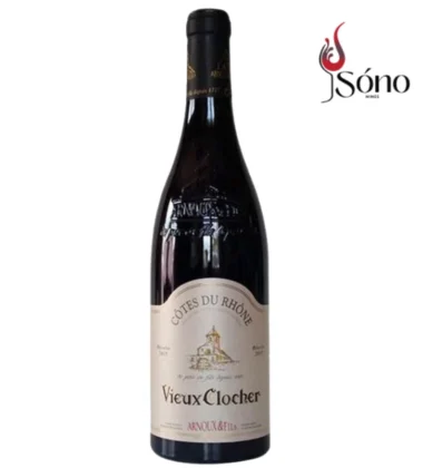 ruou-vang-cotes-du-rhone-vieux-clocher-rouge