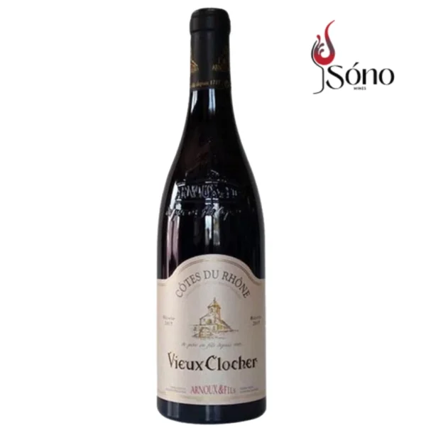 ruou-vang-cotes-du-rhone-vieux-clocher-rouge