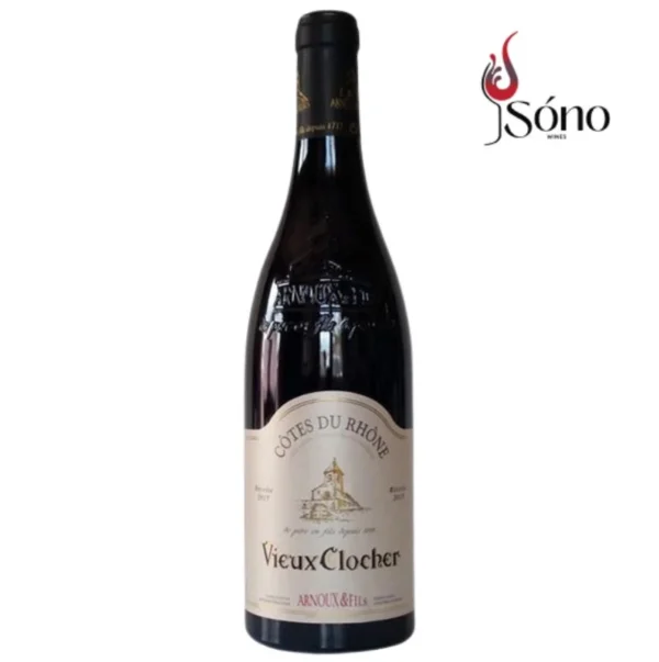 ruou-vang-cotes-du-rhone-vieux-clocher-rouge-half-bottle