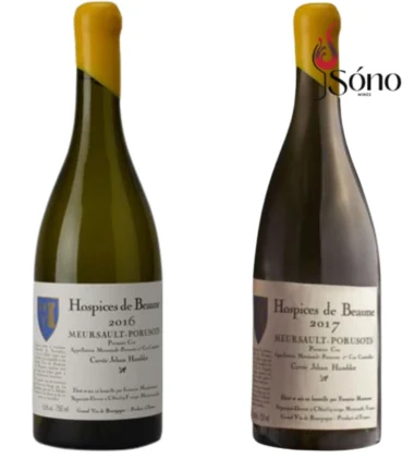 Rượu vang Meursault 1er Cru Poruzots Cuvée Jéhan Humblot 2016 - 2017