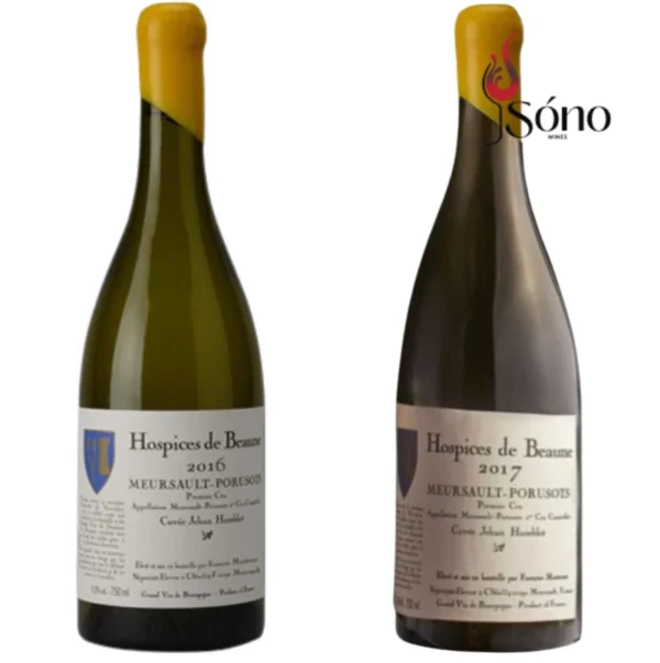 Rượu vang Meursault 1er Cru Poruzots Cuvée Jéhan Humblot 2016 - 2017