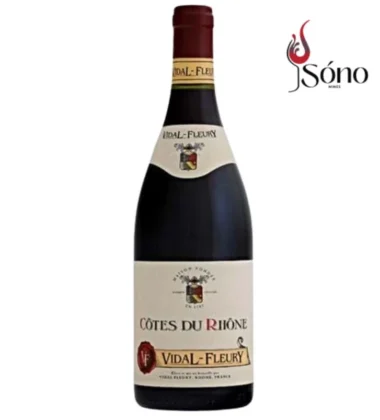 Rượu vang Vidal Fleury Cotes Du Rhone Rouge