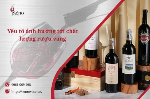 Yếu tố ảnh hưởng tới chất lượng rượu vang