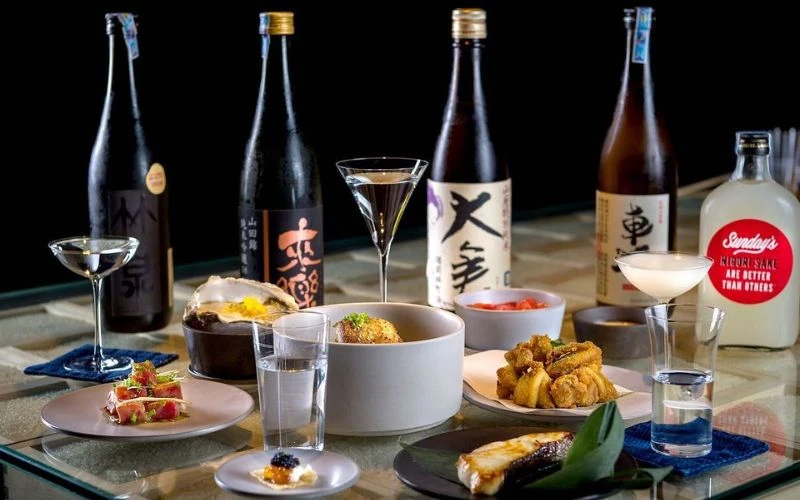 Món ăn kết hợp với rượu sake để thưởng thức trọn vẹn