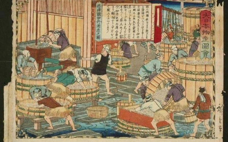 Lịch sử của rượu Sake Nhật Bản