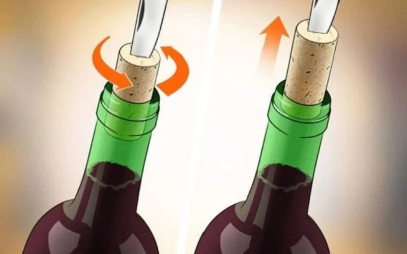 Những sai lầm phổ biến khi mở rượu vang