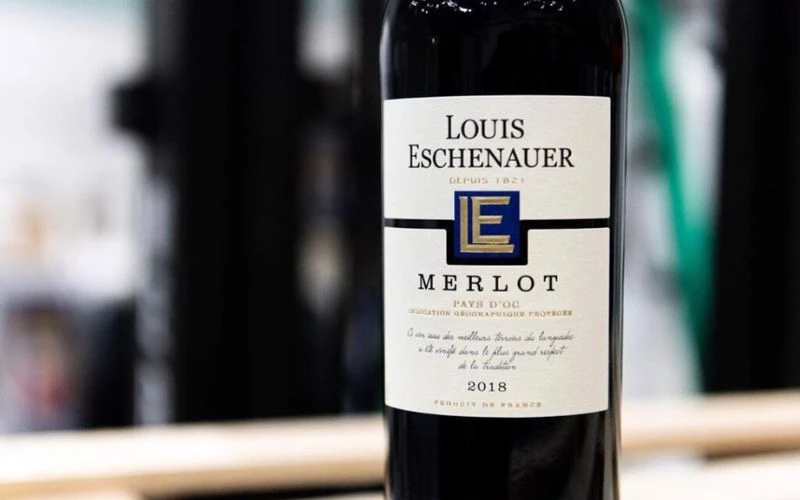 Rượu vang đỏ Louis Eschenauer Merlot