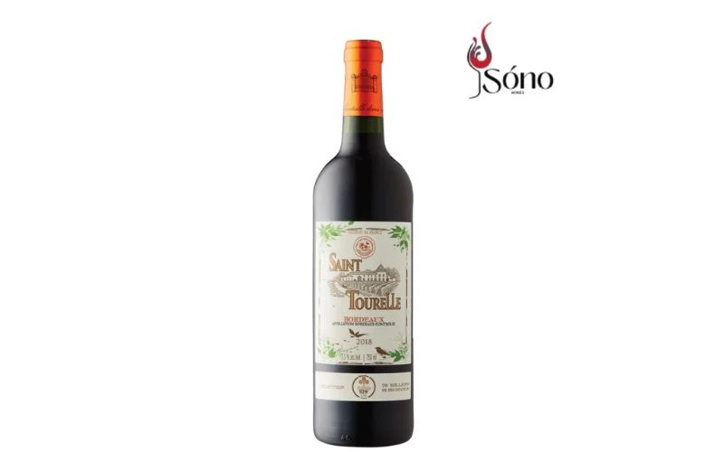 Rượu vang đỏ Saint Tourelle Bordeaux