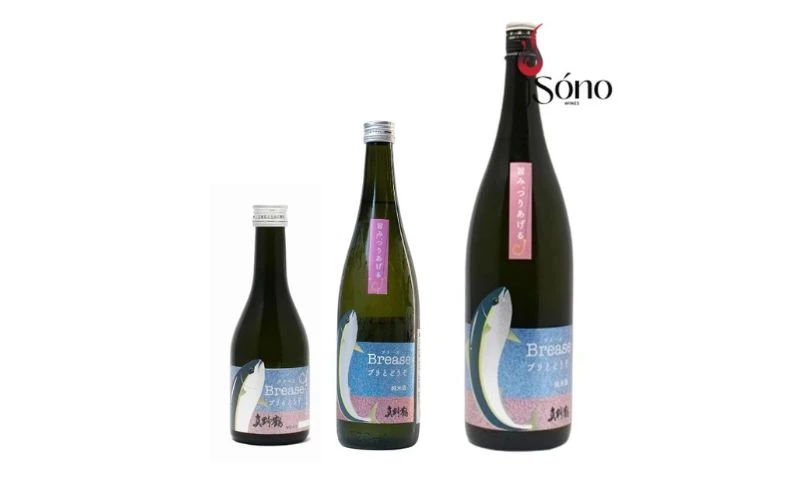 Rượu Sake Manotsuru Junmai Brease