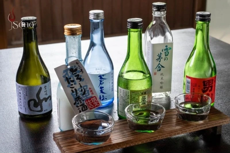 Các loại rượu Sake Nhật Bản phổ biến trên thị trường