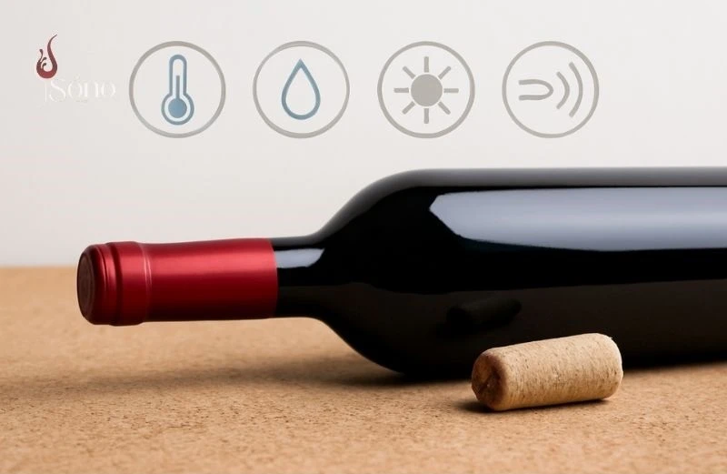 Các lưu ý để bảo quản chai rượu vang đúng cách tại nhà