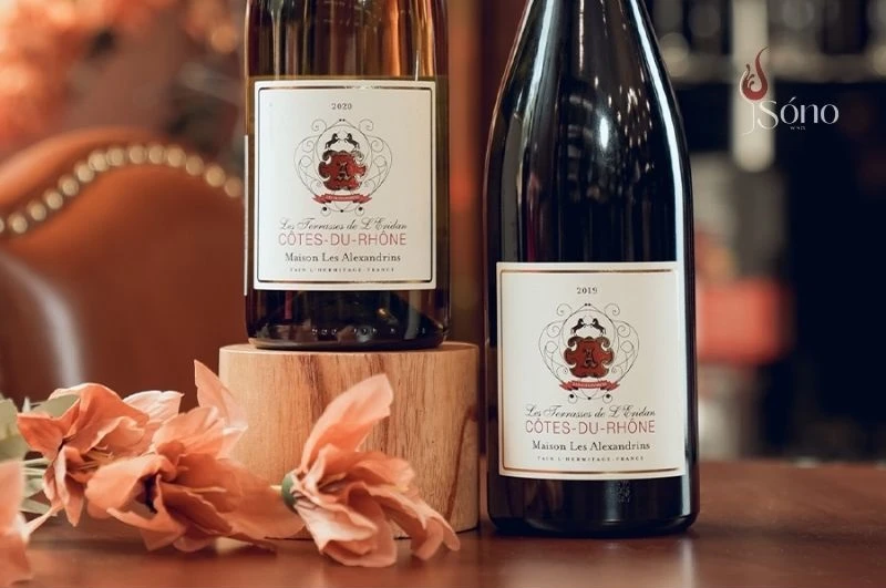 Cách đọc nhãn chai rượu vang Pháp vùng Rhone
