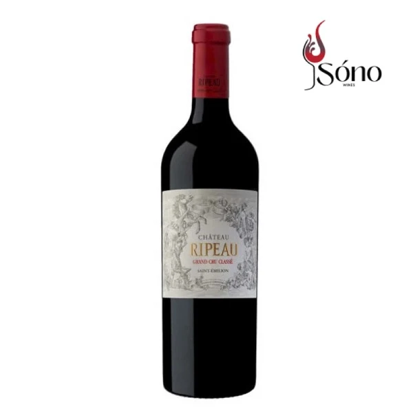 Chai rượu vang Château Ripeau 2019 Grand Cru Classé biếu Tết