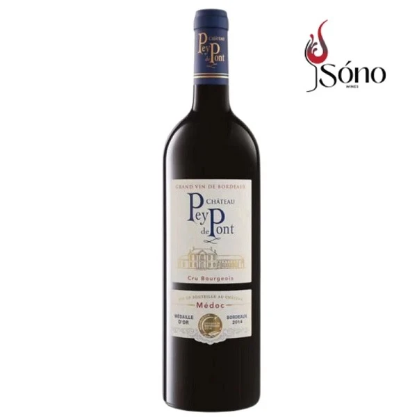 Rượu vang Château Pey De Pont biếu đối tác cuối năm