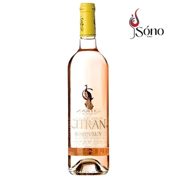 Rượu vang hồng Citran Bordeaux Rose biếu đối tác cuối năm