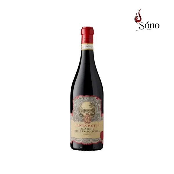 Chai Santa Sofia Amarone Classico Reserva trong set quà rượu vang Ý tặng tết