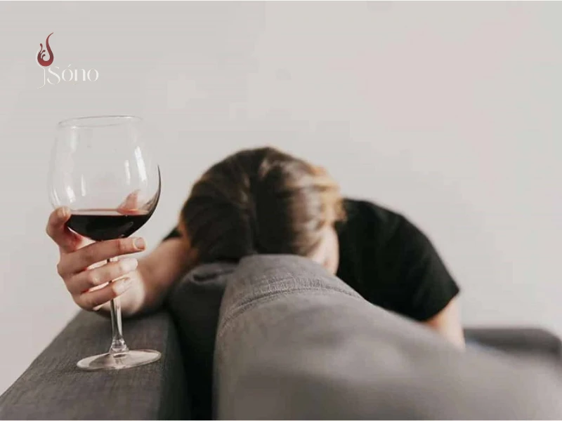 Các đối tượng cần lưu ý khi uống rượu vang trước khi đi ngủ