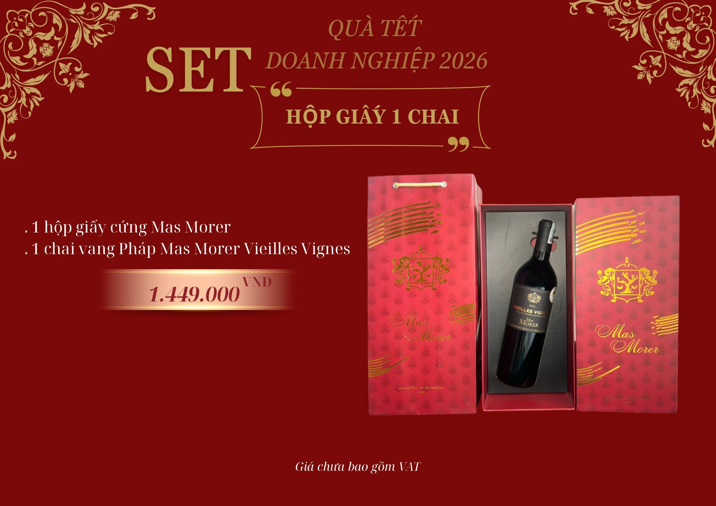 hop-qua-tang-set-1-chai-vang-phap-Mas-Morer-Vieilles-Vignes
