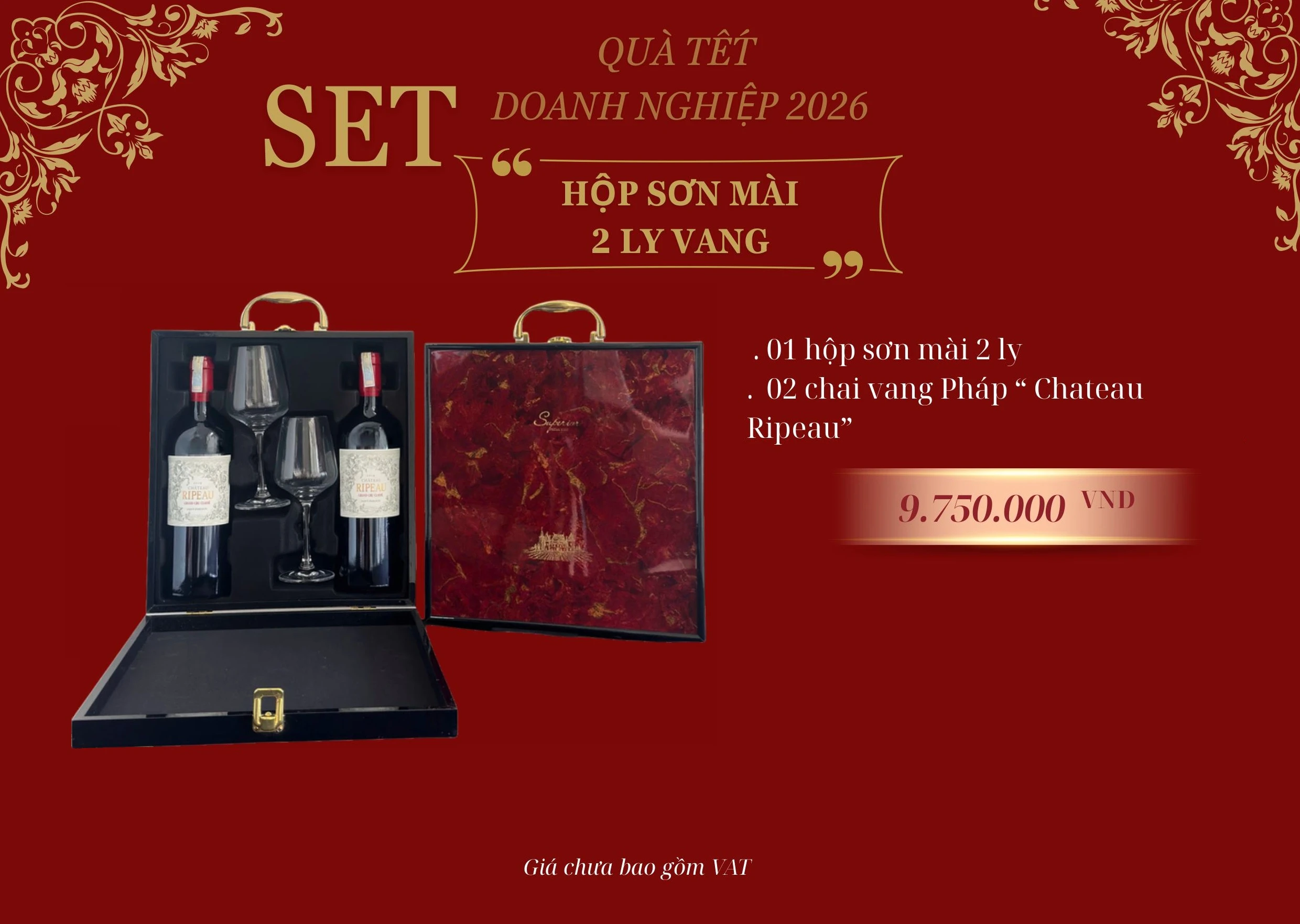 hop-qua-tang-set-2-chai-ruou-vang-phap-chateau-ripeau