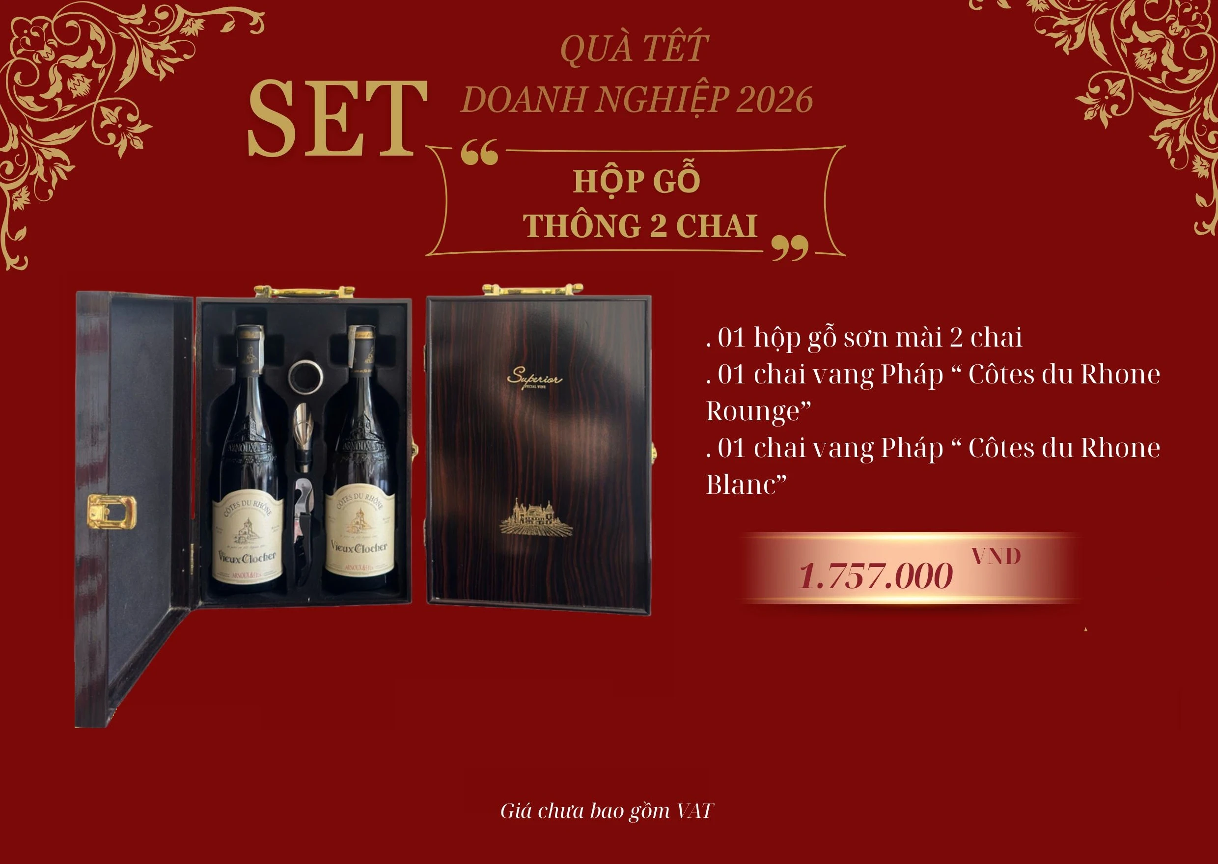 hop-qua-tang-set-2-chai-ruou-vang-phap-cotes-du-rhone-rounge-blanc