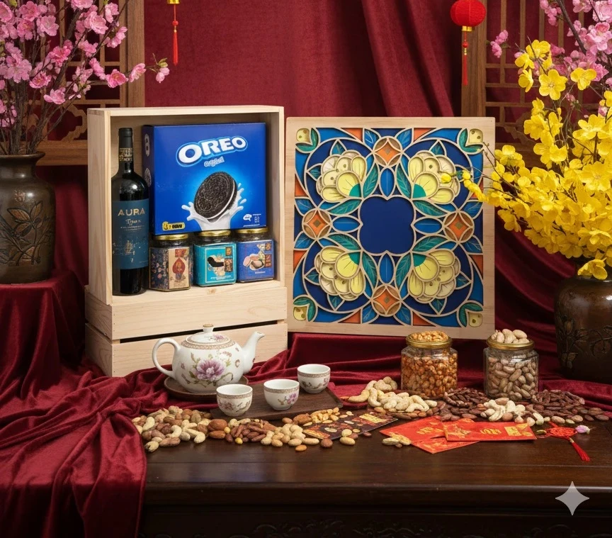 Hộp quà tặng Xuân Hòa Vượng Aura Wayra Cabernet Sauvignon