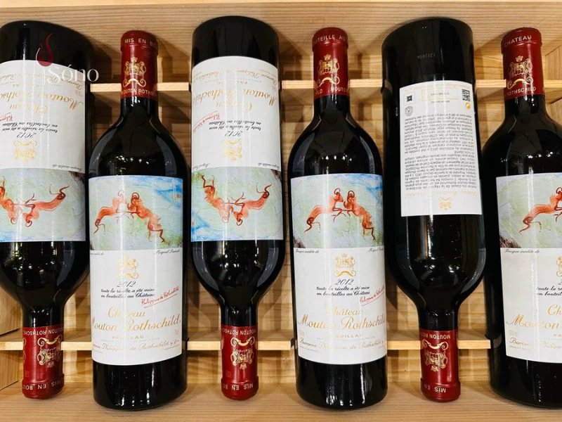 Vang Chateau Mouton Rothschild dat do nho quy trinh tuyen chon nho khat khe