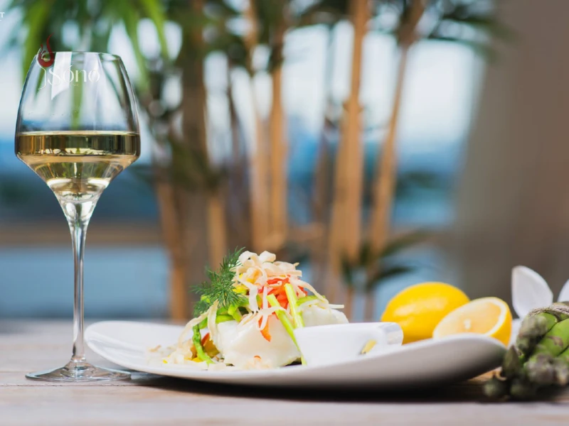 Cac món nên ăn khi uống rượu vang trắng