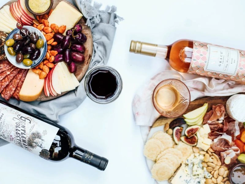 Các nguyên tắc khi kết hợp rượu vang với các món ăn