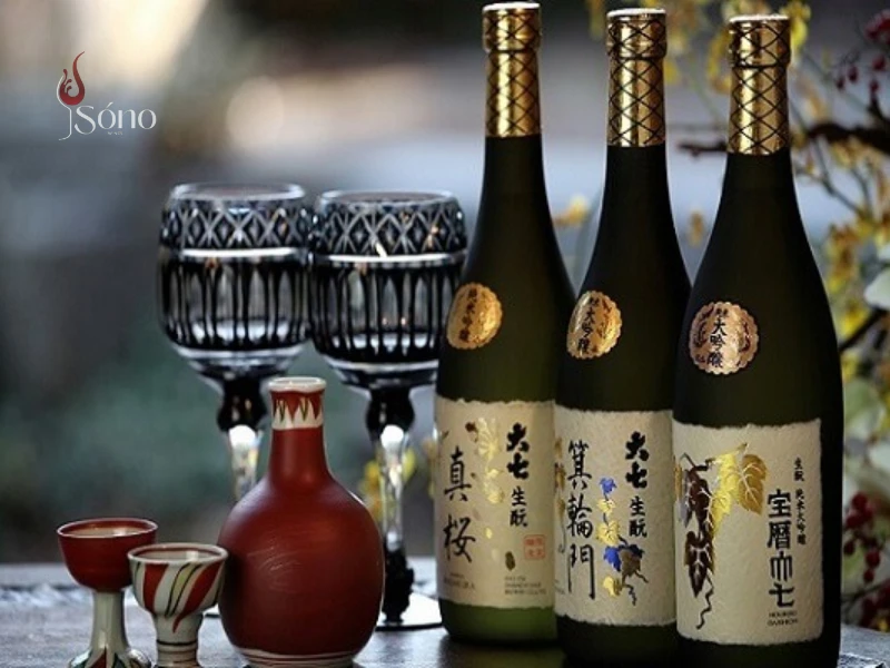 Cách bảo quản rượu sake 1.8 lít