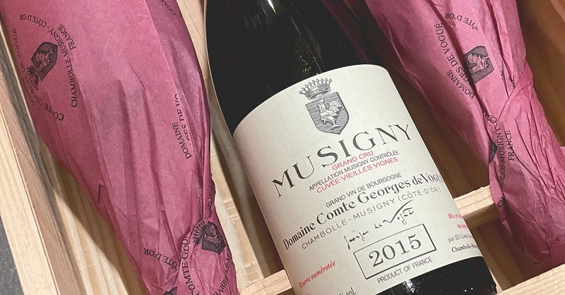 gia tri cua Domaine Leroy Musigny Grand Cru 2015 nam o phuong phap canh tac