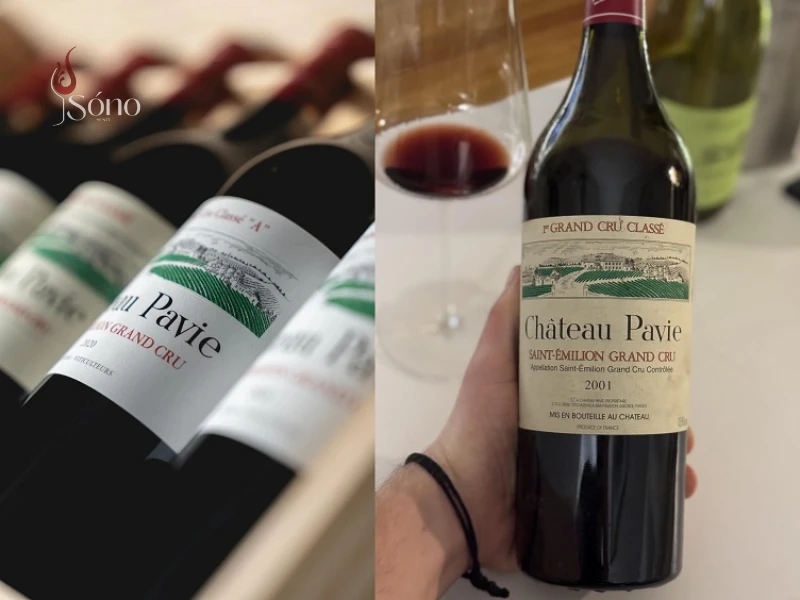 vang Chateau Pavie Saint Emilion Grand Cru mang phong cach dam da va quyen luc