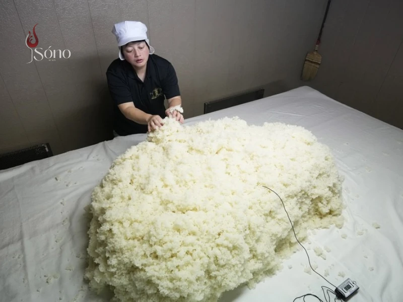 Công đoạn lên men khởi đầu đề tạo nên hương vị tinh túy