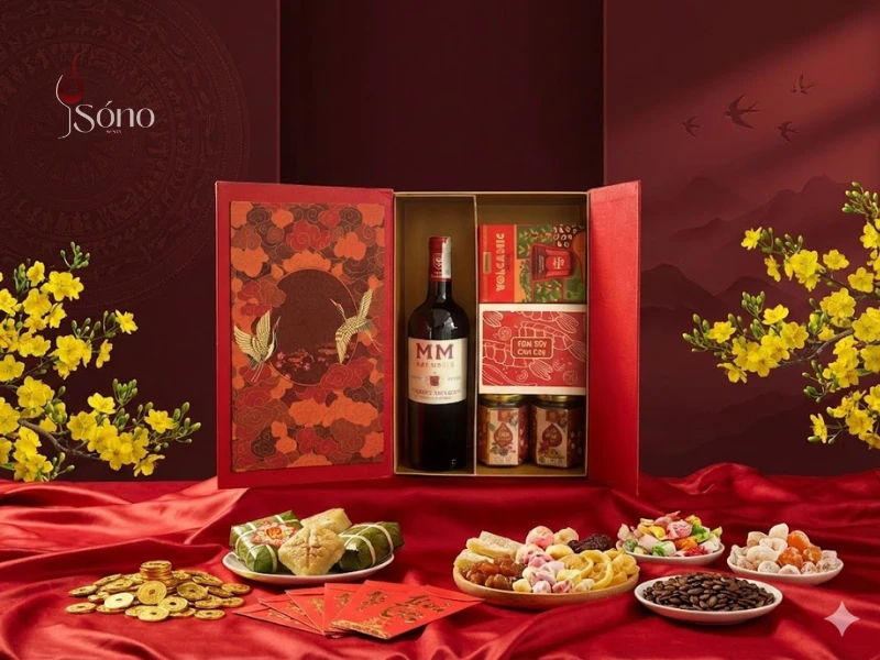 Địa chỉ uy tín mua rượu vang làm món quà Tết đẳng cấp