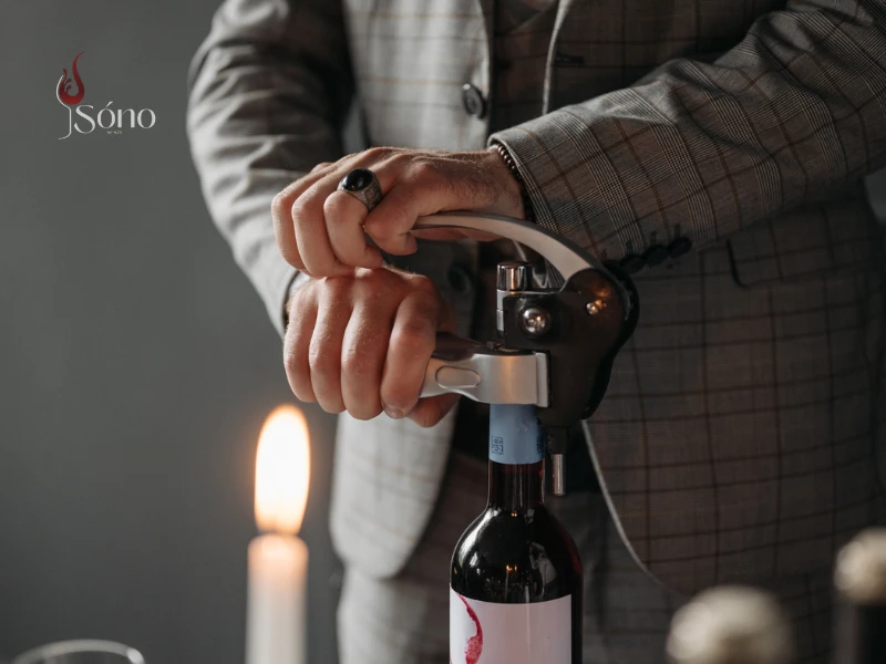 Mẫu đồ khui rượu vang dạng đòn bẩy