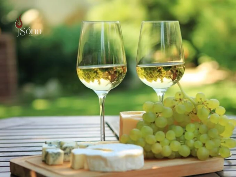 Vang trắng moscato kết hợp với các món bánh kem béo ngậy