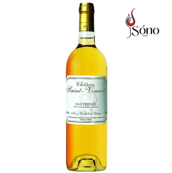 chai ruou vang phap ngon chateau saint vincent sauternes