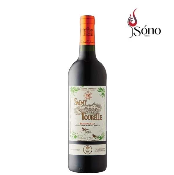 Rượu vang Saint Tourelle Bordeaux tặng chị em ngày 8/3