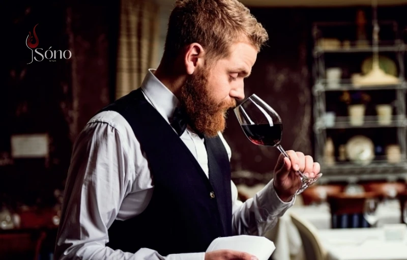 Sommelier cần có khứu giác và vị giác nhạy bén để cảm nhận hương vị rượu